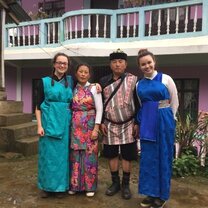 Traditional Lepcha dress Traditional Lepcha dress